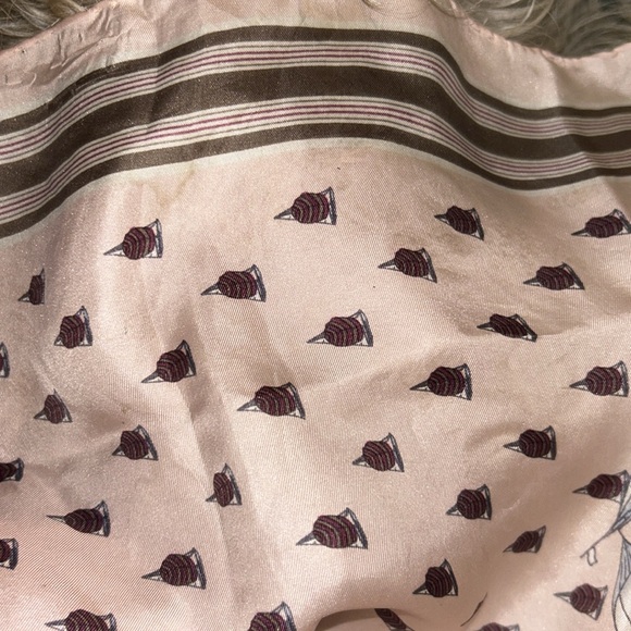 Chaps Ralph Lauren Vintage Pocket Square Silk - Picture 4 of 7